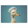 Eend - Koksmuts - Cute - Vogel Placemat vinyl groot -zzsfeer1_Kitchenyeah-website