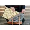 Kraanvogels - Kersenbloesem - Goud laptophoes neopreen klein 279 -tas