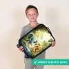 Olifant - Tijger - Bos - Jungle Kinderkoffer - Zwart klein -sfeer4_NL