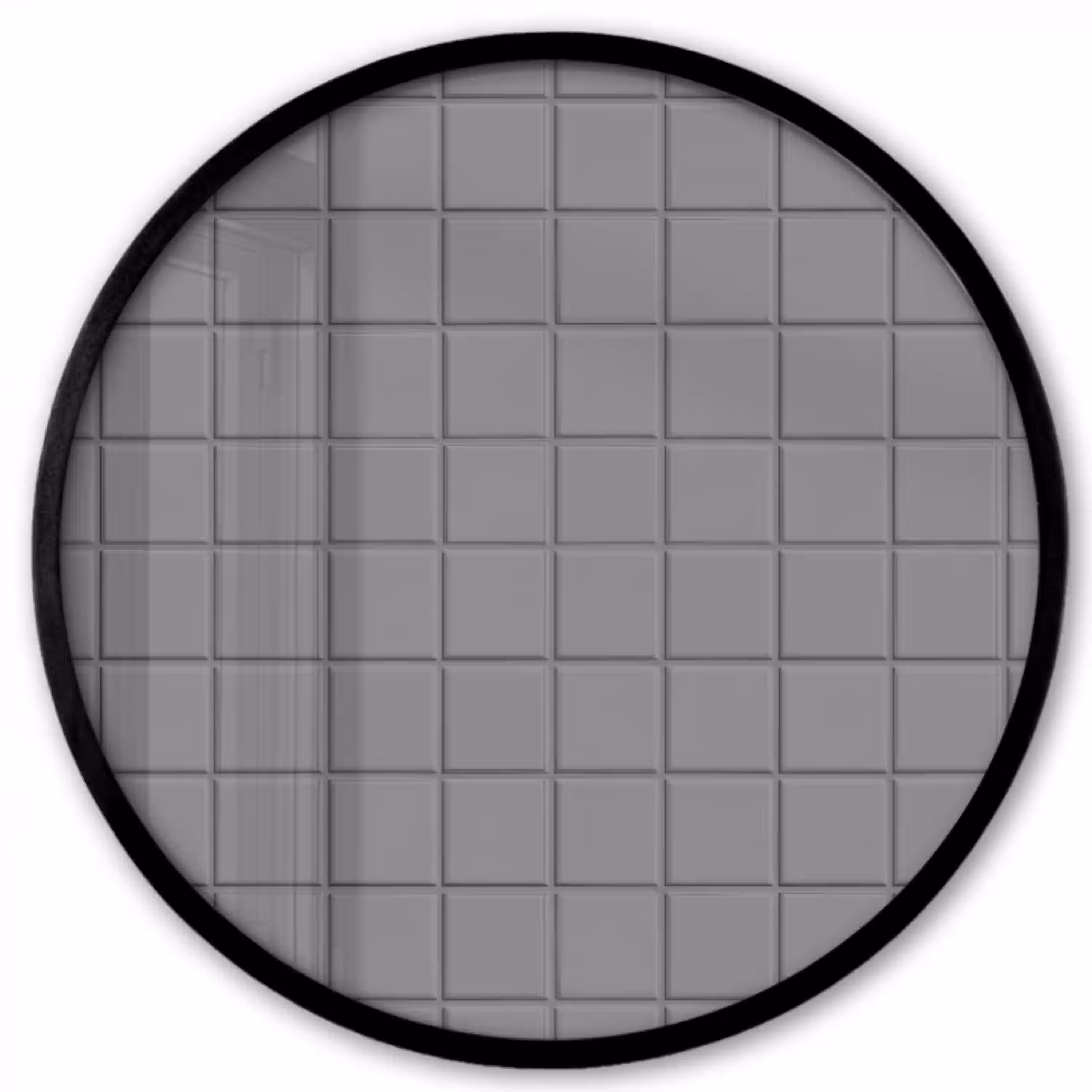 Modern - Patroon - Grijs Fotolijst rond zonder passe partout klein 856 -3d