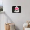 Neon - Letters - Vintage - Vrouw tuinposter los doek klein -sfeer8