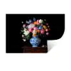 Rozen - Bloemen - Vaas - Boeket Muursticker klein -3d
