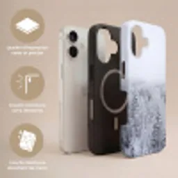 Bos - Sneeuw - Winter - Natuur - Wit Toughcase MagSafe Apple iPhone 17 klein -USP_Lagen_FR