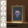 Wolk - Bliksemschicht - Driehoeken - Lijnen Light Box met kabel (Tafellamp) klein -USP_NL