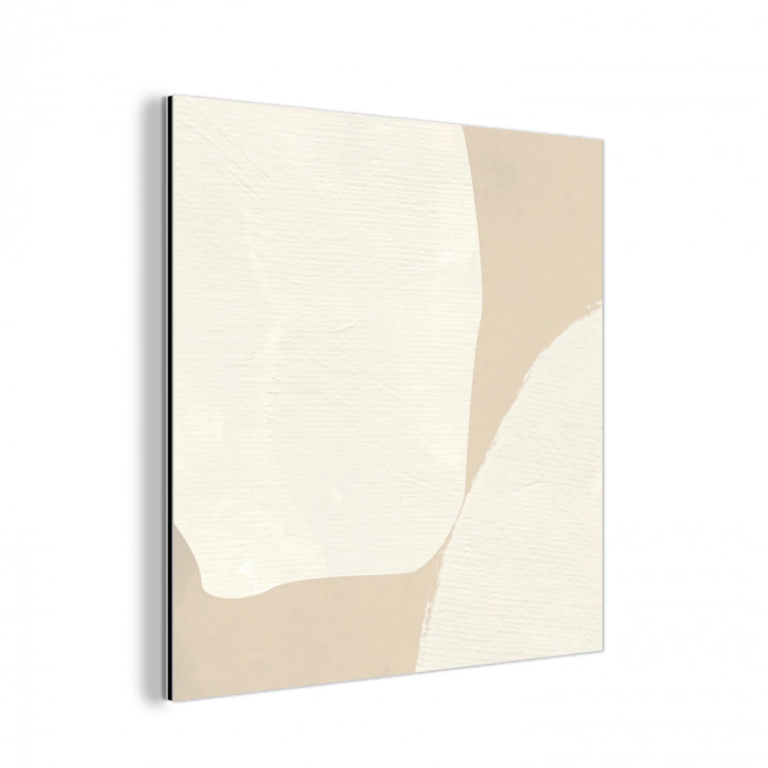 Beige - Abstract - Modern aluminium wit klein -3d