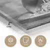 Varken - Schattig - Spaghetti - Zwart wit - Dier plexiglas 5mm klein -sfeer2