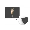 Milkshake - Goud - Drinken - Zwart fotobehang vinyl groot -3d