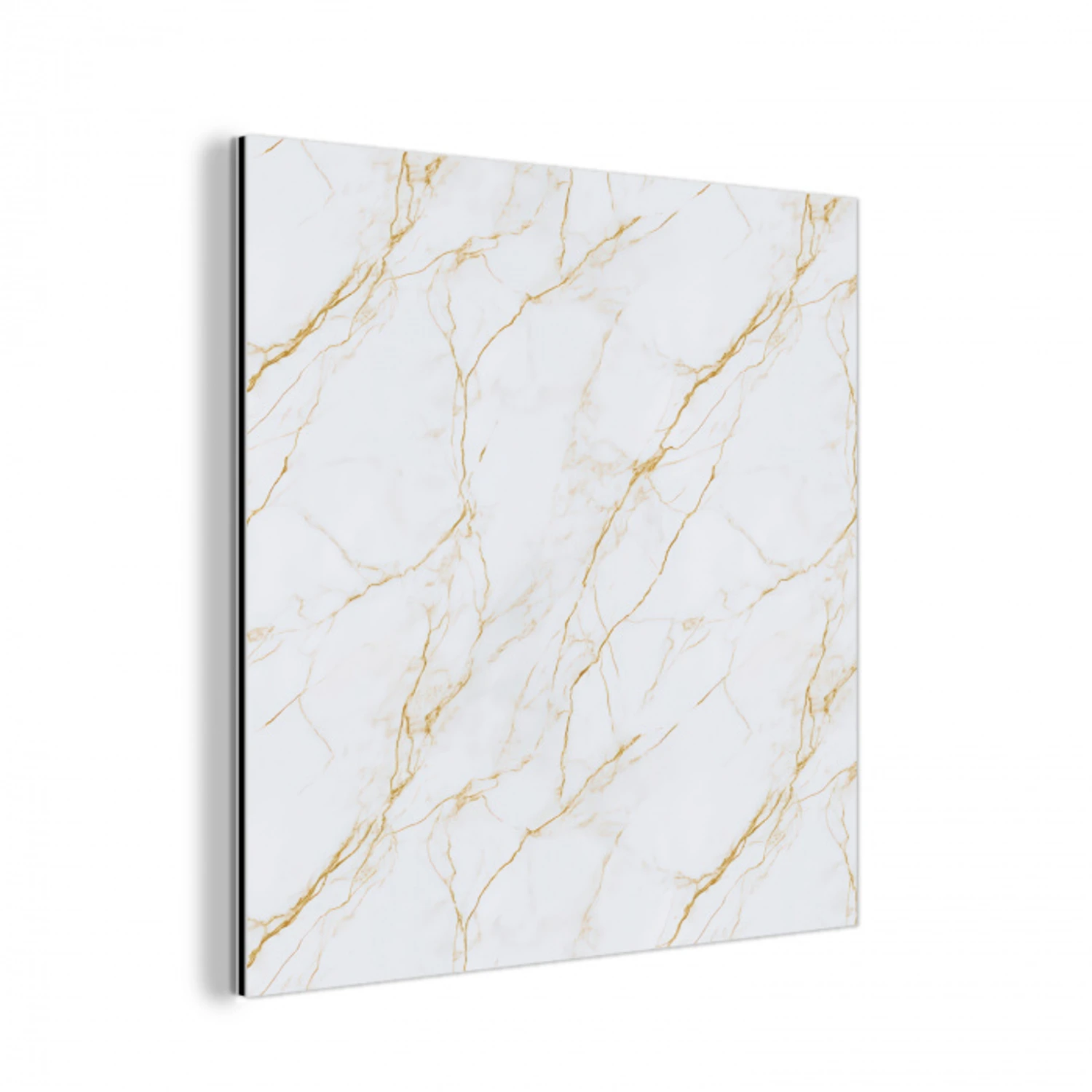 Wit - Marmer - Goud - Luxueus aluminium wit klein 46 -3d