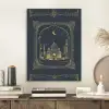 Moskee - Islam - Goud - Ramadan - Islamitische PET vilt klein -sfeer1