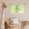 Groen - Disco - Decoratie - Appel Wandkleed katoen klein -wsfeer5_kind