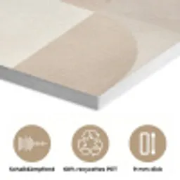 Geometrisch - Geweven structuur - Modern PET vilt klein -closeup_DE