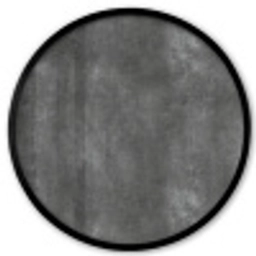Donkergrijs - Ruw - Beton Fotolijst rond zonder passe partout klein 856 -3d