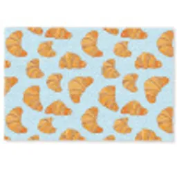 Croissant - Speels - Blauw Deurmat klein 898 -zkaufland3d