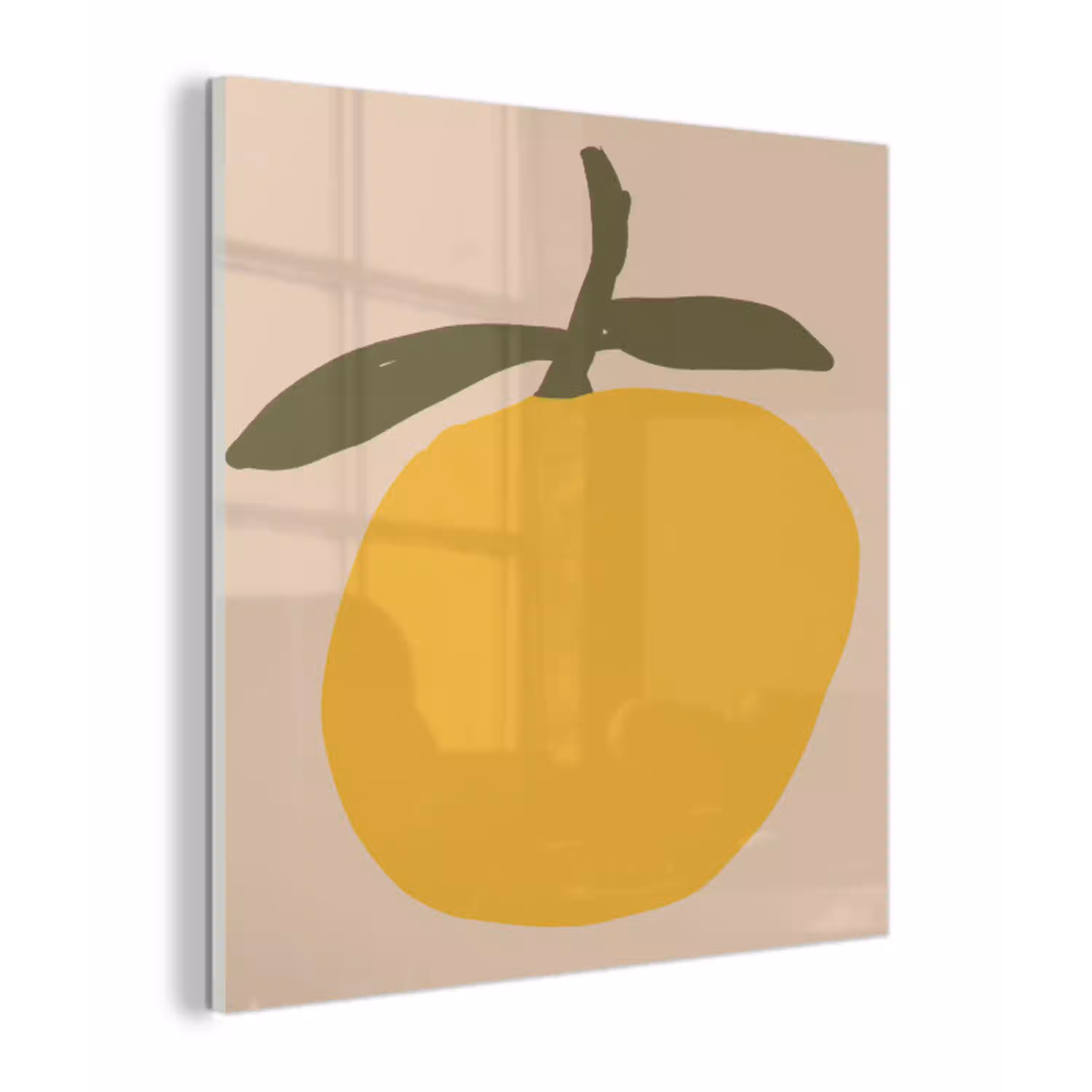 Fruit - Abstracte kunst - Modern plexiglas 5mm klein -z3d