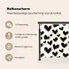 Hartjes - Patroon - Zwart Balkonbeschermer Duitsland klein 596 -specs_NL