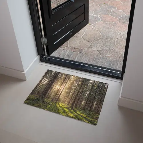 Bos - Gras - Zonlicht Deurmat klein -sfeer5