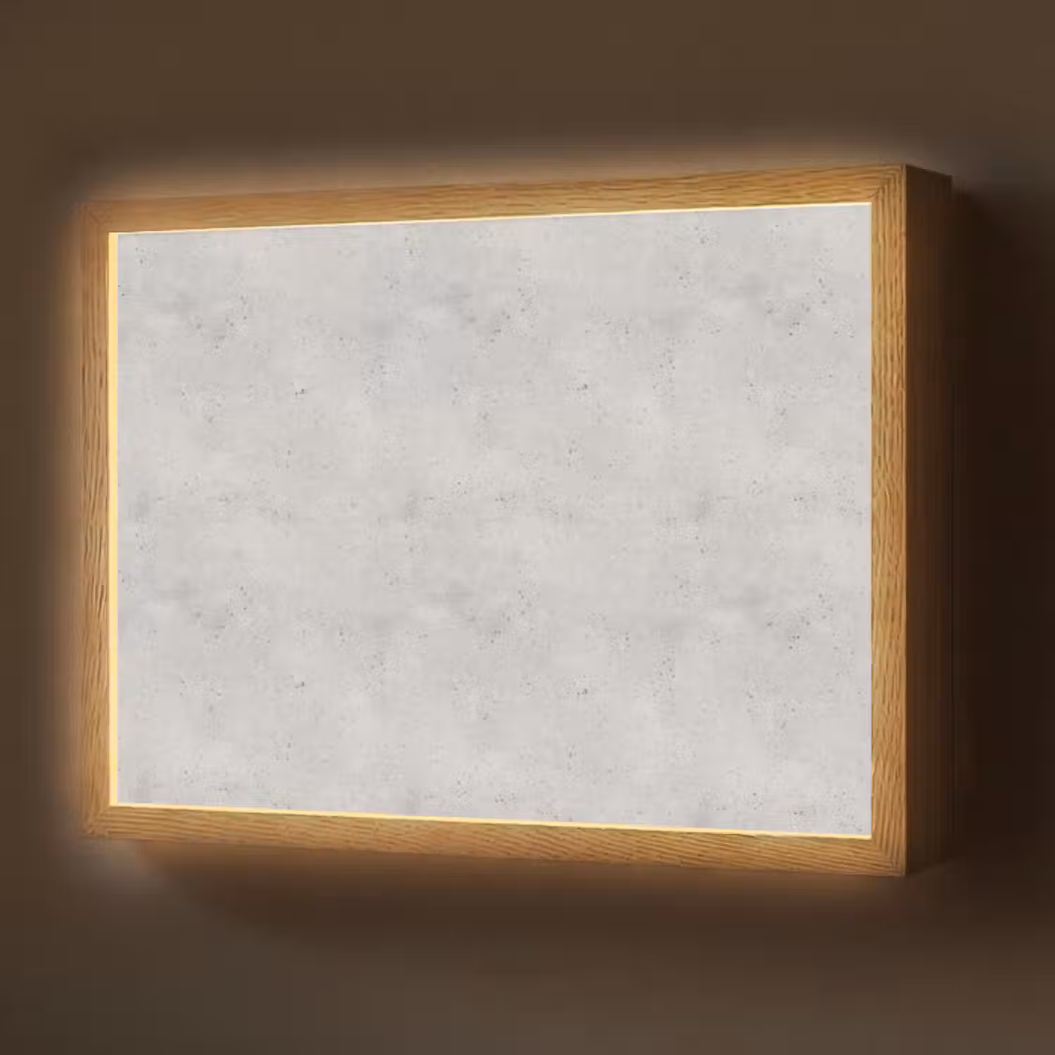 Lightbox - Wandlamp - Grijs - Beton - Neutraal