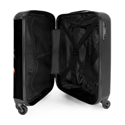 Hond in Tropische Sferen NBS - Handbagage koffer - Kinderen Unisex middel -binnenkant