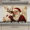 Kerstman - Rendier - Kerst - Christmas keuken achterwand spatscherm klein -3d_website