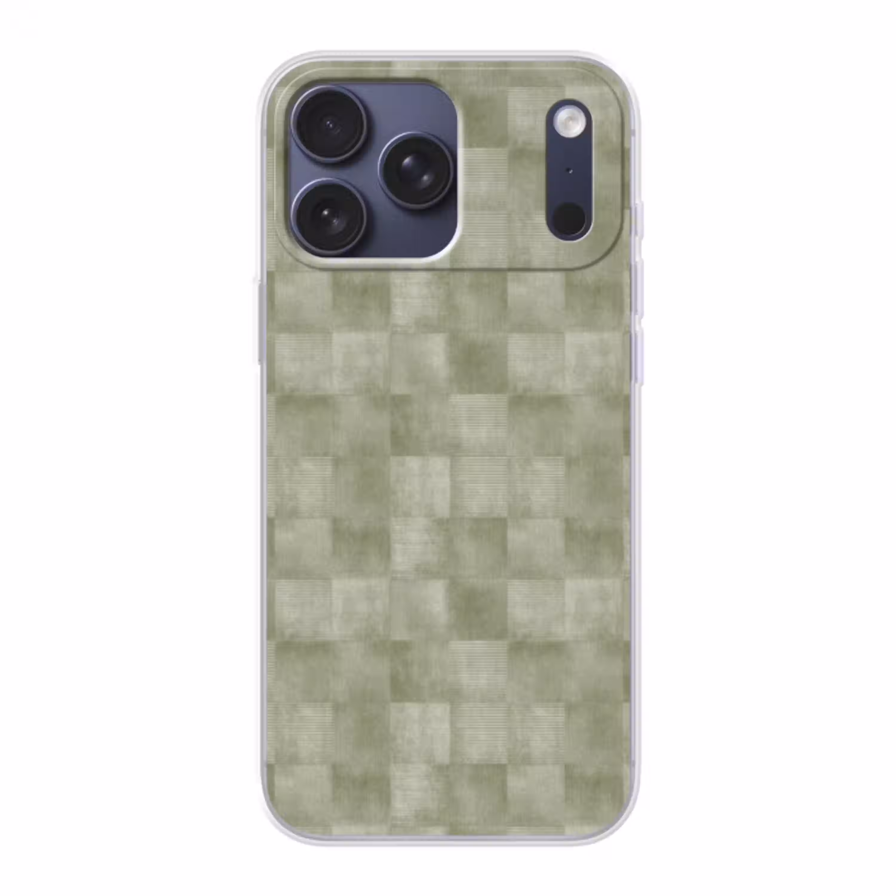 Vlakken - Rustiek - Groen Telefoonhoesje iPhone 17 Pro Max klein 879 -3d