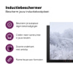 Rivier - Sneeuw - Bos - Winter - Schilderachtig Inductie beschermer vinyl 3mm klein -zzzzzzz-cc-usp