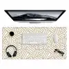 Abstract - Modern - Beige Muismat XXL klein 681 -3d