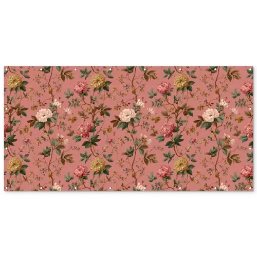 Klassiek - Botanisch - Roze Balkonbeschermer Duitsland klein 596 -zz_3d