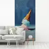 Ijshoorn - Bolletjes - Smelt - Roze fotobehang vinyl groot -woonkamer