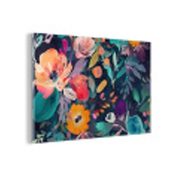 Kleurrijk - Bloemen - Kunst - Natuur - Hippie plexiglas 5mm klein -z3d