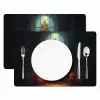 Kerstboom - Cadeau - Kerst - Winter Placemat vinyl groot -zzsfeer2_Kitchenyeah-website