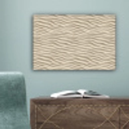 Zand - Golven - Beige canvas 2cm klein 34 -sfeer4