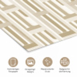 Modern - Geometrisch - Beige poster papier klein 62 -tcloseup_DE