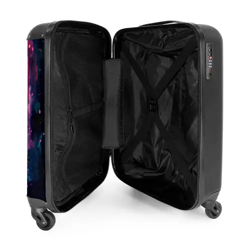 Leeuw van verfspetters NBS - Handbagage koffer - Kinderen Unisex middel -binnenkant