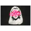 Neon - Letters - Vintage - Vrouw poster papier klein -3d
