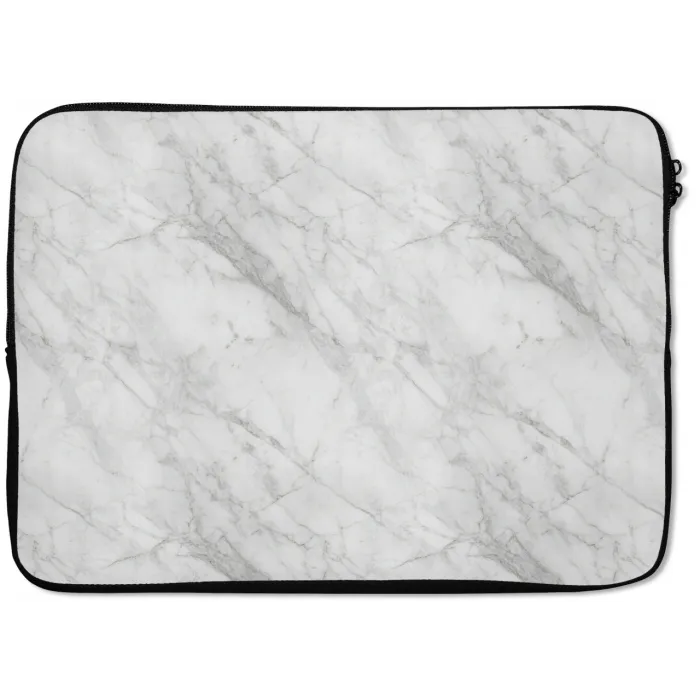 Klassiek - Marmer - Grijs laptophoes neopreen klein 279 -zkaufland3dotto