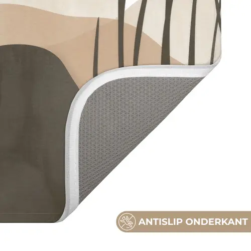 Japandi - Landschap - Beige Badmat klein -USP_AntislipNL