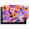 Bloemen - Kleurrijk - Bladeren Inductie beschermer vinyl 3mm klein -3d