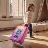 Schattige baby draak Kinderkoffer - Roze klein -sfeer1
