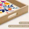 Vaas - Bloemen - Boeket Dienblad Rechthoek middel -USP_HandgreepNL