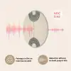 Geometrische bogen - Minimalistisch - Symmetrisch Akoestische PET Vilt - Rond klein -USP_FR