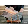 Zonsondergang - Strand - Zand laptophoes neopreen klein -tas