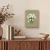 Lint - Boeket - Groen - Quote Light Box met kabel (Tafellamp) klein -sfeer2