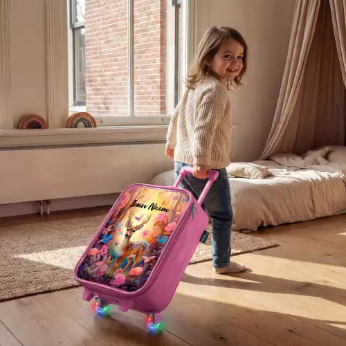 Bloesem boshert Kinderkoffer - Roze klein -sfeer1