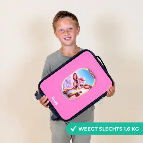 Hert tussen de wolken Kinderkoffer - Zwart klein -sfeer4_NL