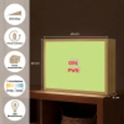 Grl pwr - Groen - Rood - 3D Light Box met batterij (Wandlamp) middel -USP_websiteoverzichtDE