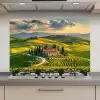 Toscane - Landschap - Wijngaarden keuken achterwand spatscherm klein -3d_website