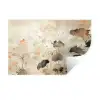 Bloemen - Japandi - Wabi sabi Muursticker klein -3d