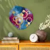 Cirkels - Goud - Abstract Wandcirkel Organisch Forex 3mm klein -sfeer2