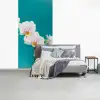Orchidee - Bloemen - Plant - Wit - Paars fotobehang vinyl groot -slaapkamer