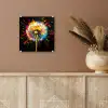 Paardenbloem - Graffiti - Kleurrijk - Bloemen - Natuur plexiglas 5mm klein -sfeer5